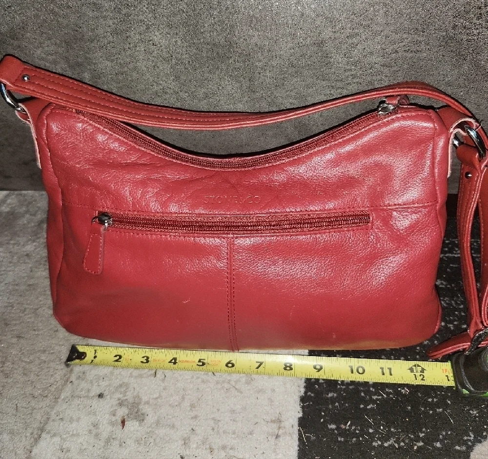 Stone & Co. Cherry Red Shoulder Bag